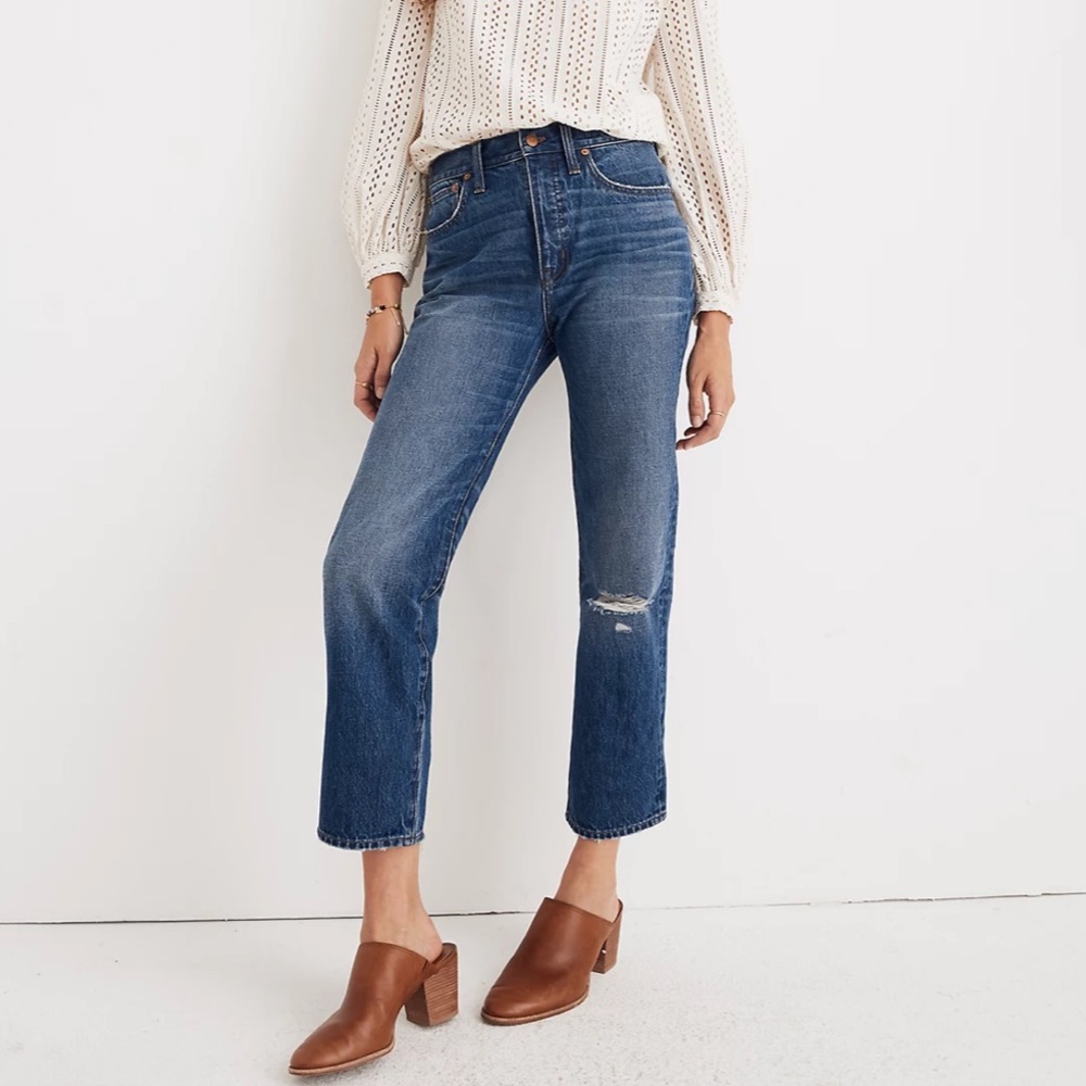 MADEWELL classic straight jean